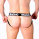 Foto 3: MACHO - MX27GR JOCK GRAY BEIGE LEATHER S