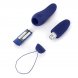 Foto 3: OVO VIBRAT�RIO B SWISH - BNAUGHTY DELUXE UNLEASHED AZUL MEIA-NOITE