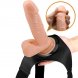 Foto 7:  ARN�S COM DILDO PRETTY LOVE - BRIEFS UNIVERSAL COM TOM 20 CM NATURAL
