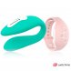 Foto 2: VIBRADOR PARA CASAL CONTROLADO POR REL�GIO WEARWATCH DUAL PLEASURE TECNOLOGIA SEM FIOS WATCHME LIGHT AQUAMARINE / CORAL