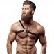 Foto 0: FETISH SUBMISSIVE ATTITUDE - ECO LEATHER CROSSED SHOULDER STRAP HARNESS MEN