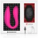 Foto 5: VIBRADOR PARA CASAL CONTROLADO POR REL�GIO WEARWATCH DUAL PLEASURE TECNOLOGIA SEM FIOS WATCHME F�CSIA / JET PRETO