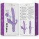 Foto 4: VIBRADOR INTENSE - BILLIE MULTIFUNCTION RECARREG�VEL SUCTION & PULSING ROXO
