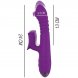 Foto 2: VIBRADOR COM ESTIMULADOR DE CLIT�RIS INTENSE - IGGY MULTIFUNCTION RECARREG�VEL UP & DOWN COM CLITORAL STIMULATOR ROXO