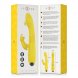 Foto 4: VIBRADOR COM ESTIMULADOR DE CLIT�RIS INTENSE - TOKY MULTIFUNCTION UP & DOWN COM CLITORAL STIMULATOR AMARELO