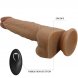 Foto 3: VIBRADOR REAL�STICO COM CONTROLO REMOTO EM SILICONE PRETTY LOVE - DILDO JONATHAN 3 VIBRA��O + 3 THRUSTING FUNCTIONS 21 CM