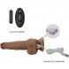 Foto 4: VIBRADOR REAL�STICO COM CONTROLO REMOTO EM SILICONE PRETTY LOVE - DILDO JONATHAN 3 VIBRA��O + 3 THRUSTING FUNCTIONS 21 CM