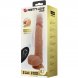 Foto 6: VIBRADOR REAL�STICO COM CONTROLO REMOTO EM SILICONE PRETTY LOVE - DILDO JONATHAN 3 VIBRA��O + 3 THRUSTING FUNCTIONS 21 CM
