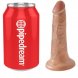 Foto 4: DILDO REALISTICO KING COCK - PENIS 12 CM CARAMELO