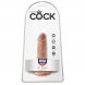 Foto 5: DILDO REALISTICO KING COCK - PENIS 12 CM CARAMELO