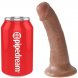Foto 4: DILDO REALISTICO KING COCK - PENIS 15 CM CARAMELO