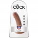 Foto 5: DILDO REALISTICO KING COCK - PENIS 15 CM CARAMELO