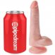 Foto 4: DILDO REALISTICO KING COCK - PENIS COM TEST�CULOS 13.5 CM LIGHT