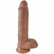 Foto 0: DILDO REALISTICO KING COCK - PENIS COM TEST�CULOS 19.8 CM CARAMELO