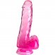 Foto 0: DILDO REALISTICO KING COCK TRANSPARENTE - PENIS COM TEST�CULOS 13.5 CM ROSA