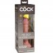 Foto 4: DILDO REAL�STICO EM SILICONE KING COCK ELITE - 15.2 CM