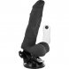 Foto 0: VIBRADOR REAL�STICO BASECOCK - VIBRADOR ARTICULABLE CONTROL REMOTO NEGRO 21 CM