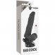 Foto 5: VIBRADOR REAL�STICO BASECOCK - VIBRADOR ARTICULABLE CONTROL REMOTO NEGRO 21 CM