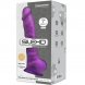 Foto 1: DILDO REALISTICO SILEXD - MODEL 1 PENIS PREMIUM SILEXPAN SILICONE VIOLETA 17.5 CM
