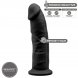 Foto 1: DILDO REALISTICO SILEXD - MODEL 2 PENIS PREMIUM SILEXPAN SILICONE PRETO 23 CM