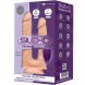 Foto 2: VIBRADOR REAL�STICO EM SILICONE SILEXD - MODELO 1 VIBRADOR DE DUPLA PENETRA��O DE P�NIS REALISTA PREMIUM SILEXPAN CONTROLE REMOTO DE 17,5 / 19,5 CM