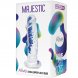 Foto 1: DILDO REALISTICO ALIVE - MAJESTIC PENIS TRANSPARENTE 14.7 CM