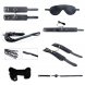 Foto 0: ALIVE - SECRET DESIRES KIT 7 PIECES BDSM BLACK