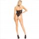Foto 4: CATSUIT LEG AVENUE - BODY SEAMLESS HALTER NECK PRETO