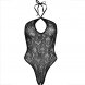 Foto 5: CATSUIT LEG AVENUE - BODY SEAMLESS HALTER NECK PRETO