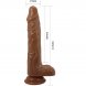Foto 4: VIBRADOR REAL�STICO COM CONTROLO REMOTO BAILE - COM VENTOSA