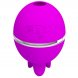 Foto 1: ESTIMULADOR COM VIBRA��O PRETTY LOVE - GEMINI BALL ROXO ROUND SILICONE