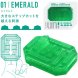 Foto 1: MASTURBADOR UNISSEXO TENGA ESMERALDA THIMBLE