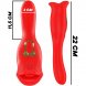 Foto 4: ESTIMULADOR COM VIBRA��O MIA - SIENA TRIPLE PLEASURE + BITING