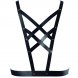 Foto 1: BIJOUX INDISCRETS MAZE CROSS CLEAVAGE HARNESS BLACK