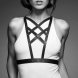 Foto 2: BIJOUX INDISCRETS MAZE CROSS CLEAVAGE HARNESS BLACK