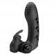 Foto 4: VIBRADOR PRETTY LOVE - VANCE PRETO RABBIT FINGER COVER