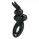 Foto 2: ANEL VIBRAT�RIO PRETTY LOVE - VIBRATOR III RABBIT RING PARA PRETO PENIS