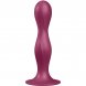 Foto 0: DILDO DUPLO SATISFYER - DOUBLE BALL-R SILICONE GARNET