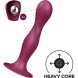 Foto 2: DILDO DUPLO SATISFYER - DOUBLE BALL-R SILICONE GARNET