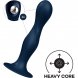Foto 2: DILDO DUPLO SATISFYER - DOUBLE BALL-R SILICONE AZUL