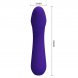 Foto 5: PRETTY LOVE - CETUS RECHARGEABLE VIBRATOR PURPLE