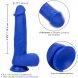 Foto 3: VIBRADOR REAL�STICO ADMIRAL - CAPTAIN DILDO AZUL