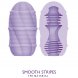 Foto 3: MASTURBADOR PRETTY LOVE - SMOOTH STRIPES CUPID EGG