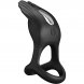Foto 2: ANEL EM SILICONE PRETTY LOVE - VIBRANT PENIS RING 7 VIBRA��ES PRETO