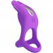 Foto 4: ANEL EM SILICONE PRETTY LOVE - VIBRANT PENIS RING 7 VIBRA��ES ROXO