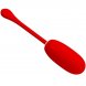 Foto 1: OVO VIBRAT�RIO RECARREG�VEL PRETTY LOVE - KIRK VERMELHO