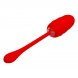 Foto 1: OVO VIBRAT�RIO RECARREG�VEL PRETTY LOVE - COM VERMELHO MARINE TEXTURE