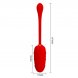 Foto 5: OVO VIBRAT�RIO RECARREG�VEL PRETTY LOVE - COM VERMELHO MARINE TEXTURE