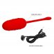 Foto 7: OVO VIBRAT�RIO RECARREG�VEL PRETTY LOVE - COM VERMELHO MARINE TEXTURE
