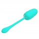 Foto 1: OVO VIBRAT�RIO RECARREG�VEL PRETTY LOVE - COM AQUA VERDE MARINE TEXTURE